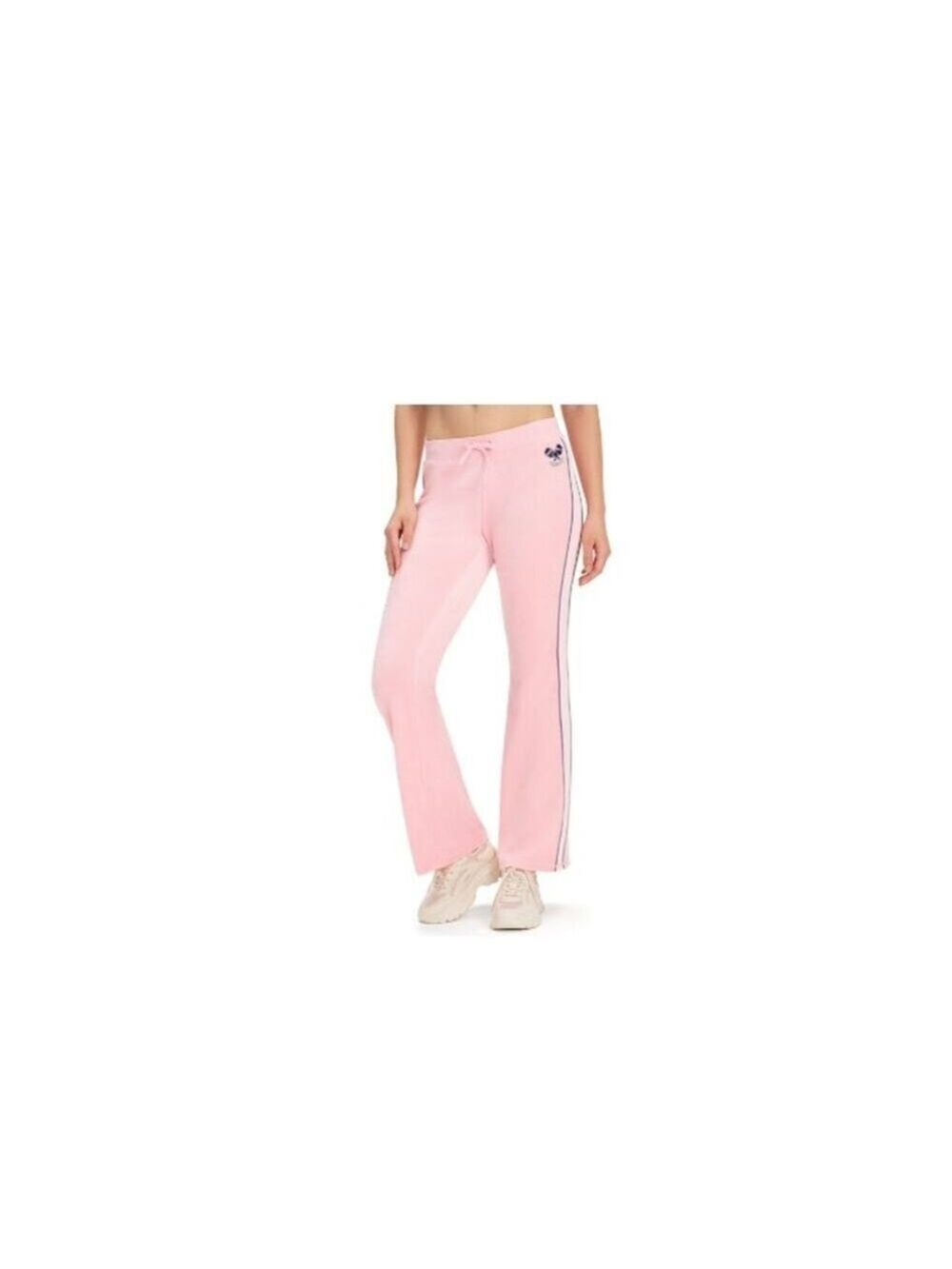 Juicy Couture Women's Cotton Velour Pickleball Pant Pink Size XL